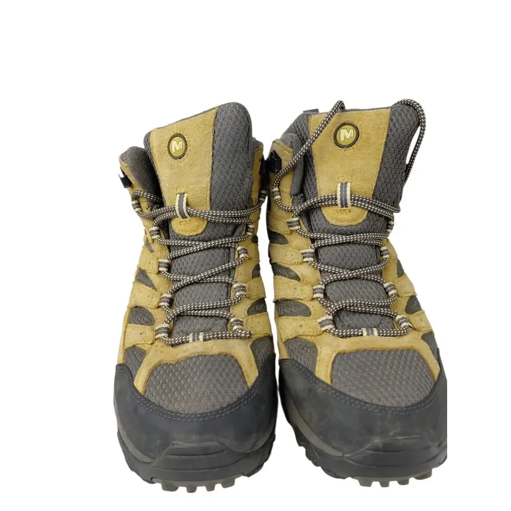Merrell MOAB 2 MID Hiking Boots Earth Terre Khaki Men’s Size 11 Waterproof